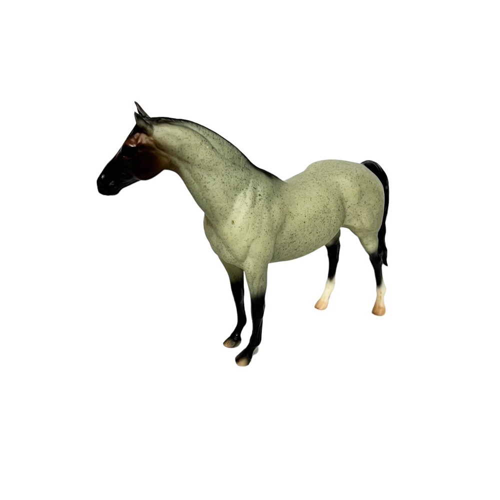 Breyer‎ Molding Co. Horse Speckled Mint Green Brown Face Vintage Figurine - Picture 5 of 12